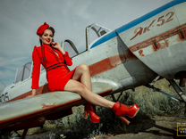 Красное платье gucci стюардесса