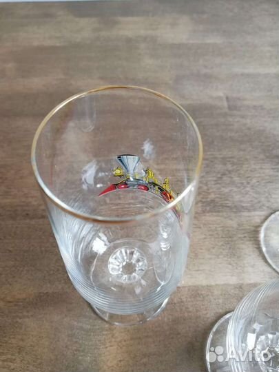 Стаканы хрусталь, бокалы Чехословакия