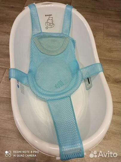 Ванночка для купания с термометром