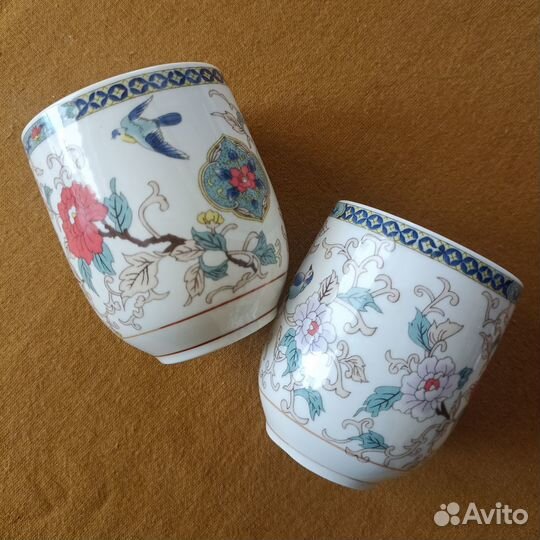 Два бокала с традиционным рисунком (Китай)