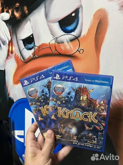 Knack ps4 диск