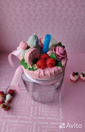 Кружка с трубочкой для напитков. Подарок