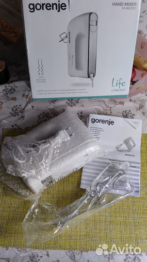 Ручной миксер Gorenje 400 Вт новый