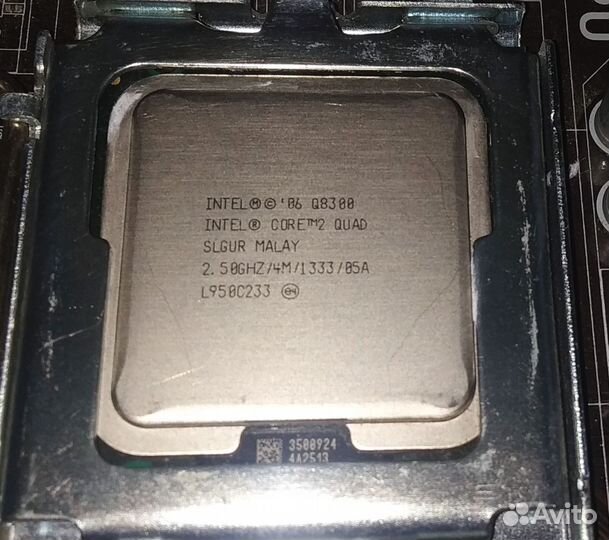 Материнская плата + процессор