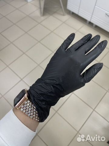 Перчатки нитриловые