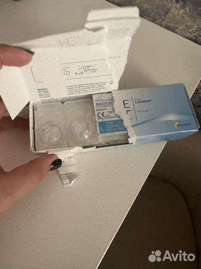 Линзы контактные acuvue moist -2