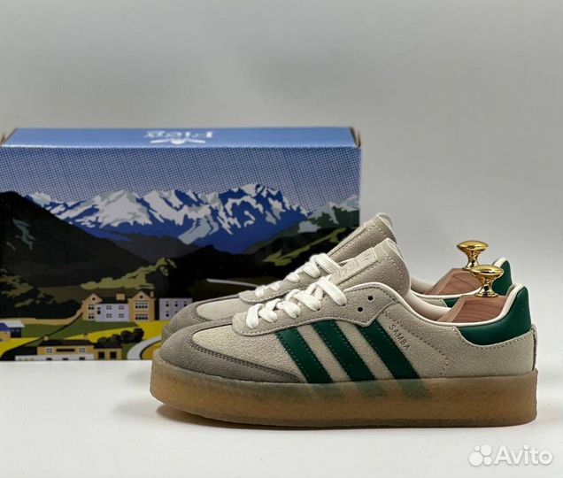 Женские Кроссовки Adidas Samba Люкс