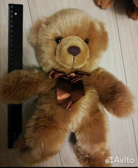Мягкие игрушки медведь собака