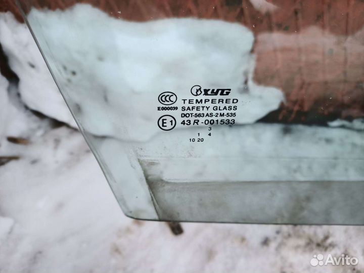 Стекло двери перед,зад/левое,правое Fiat Linea