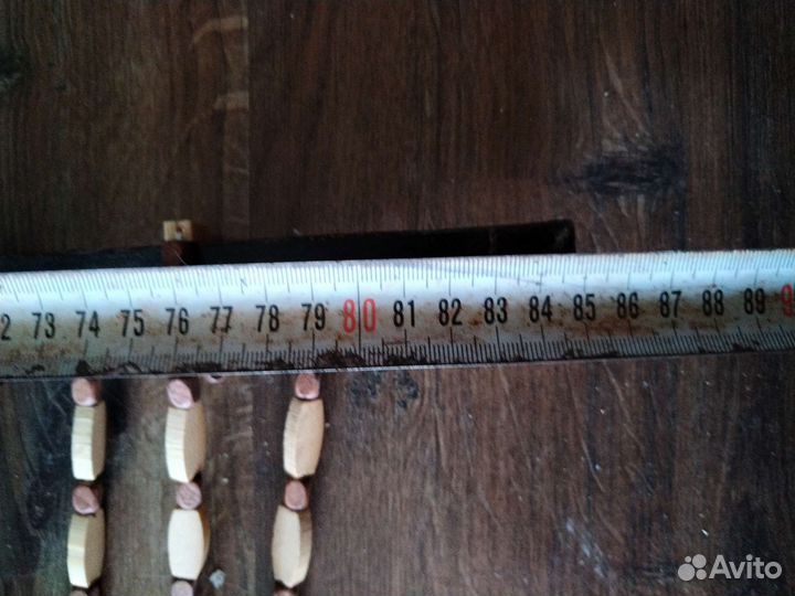 Штора деревянная