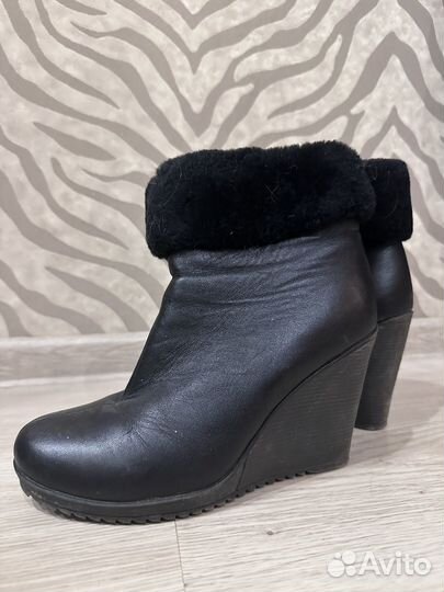Ботильоны 39 женские натуральная кожа