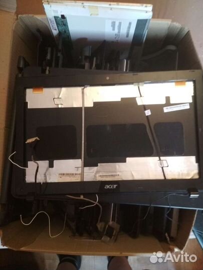 Acer aspire 5552g крышка и рамка матрицы