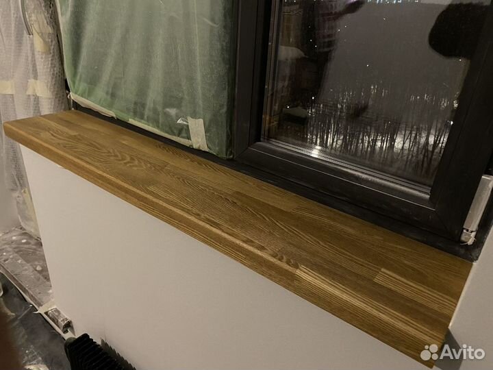 Подоконник из дерева