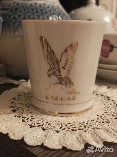 Чашки лфз фарфор Ленинград, Кавказ 70 гг 1 с