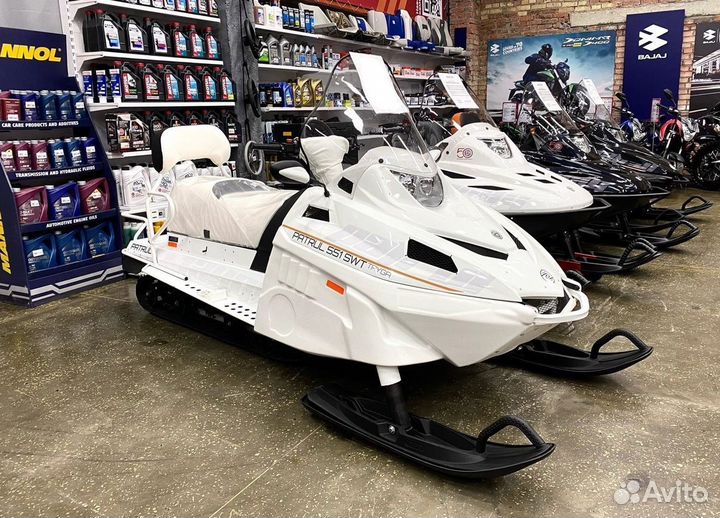 Снегоход Тайга рм Patrul 551 SWT