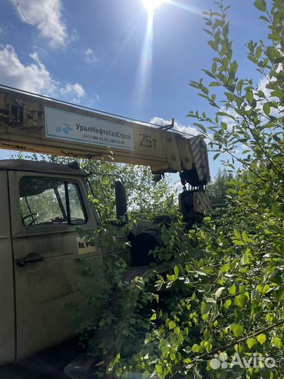 Кран урал 25 тонн на запчасти