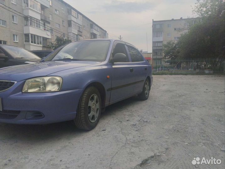 Hyundai Accent 1.5 МТ, 2005, 217 000 км