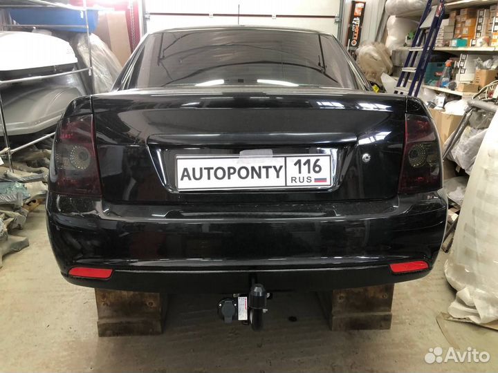 Фаркоп Приора седан съемный шар