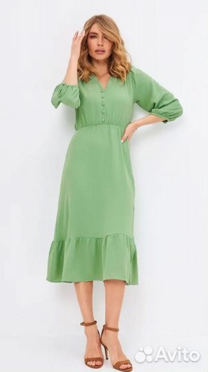 Новое с биркой платье зеленого цвета