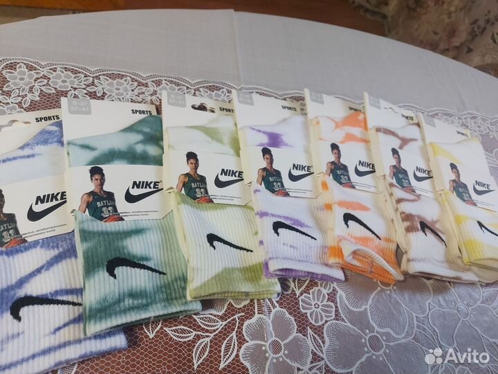 Носки nike высокие