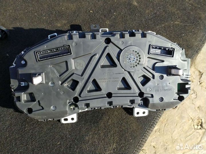 Приборная панель kia rio x-line 1.6 MT