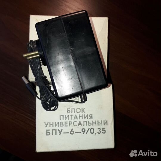Блок питания 6/9В для радиоприемников СССР Вэф Vef