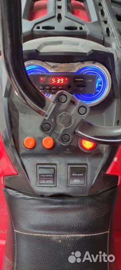 Детский электро квадроцикл бу на аккумуляторе