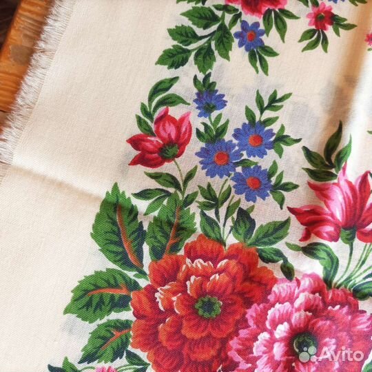 Павловопосадский платок Е. Регунова ппф 19