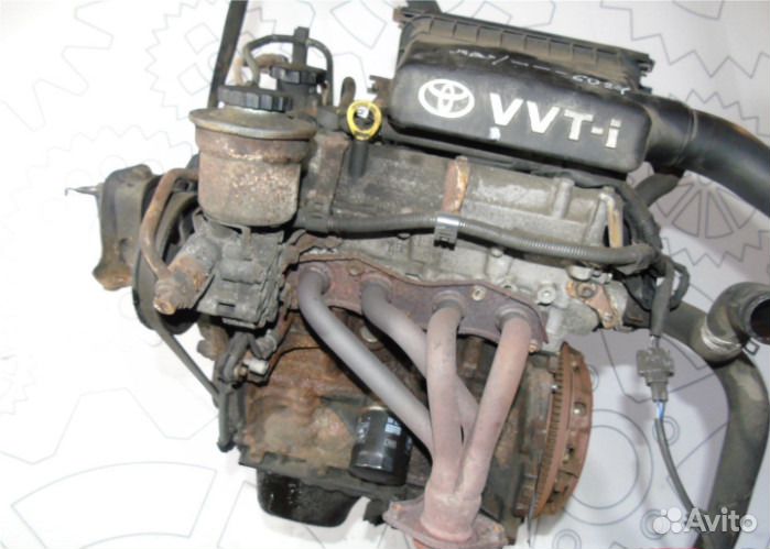 Двигатель Toyota Yaris 1.0 1szfe