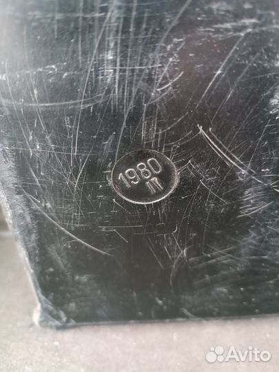 Аккумулятор 6ст-60 СССР 1980г Без эксплуатации