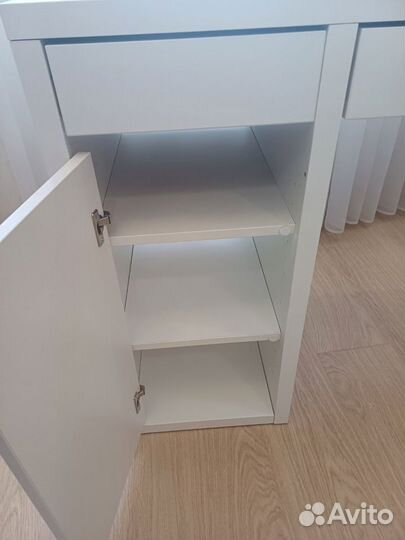 Письменный стол с ящиком - IKEA micke, белый