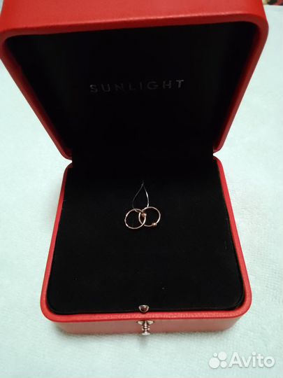 Золотые серьги