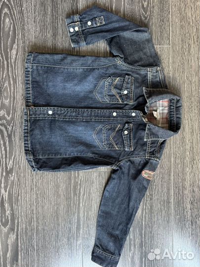 Джинсовая куртка orchestra 110 см