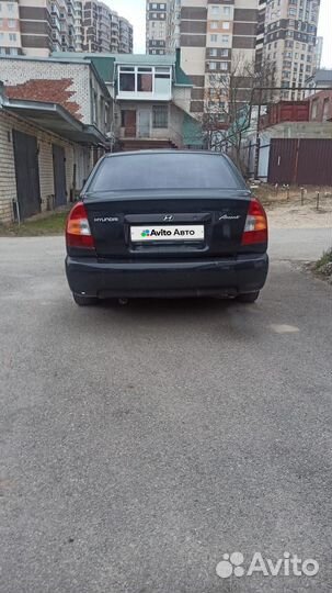 Hyundai Accent 1.5 МТ, 2007, 210 000 км