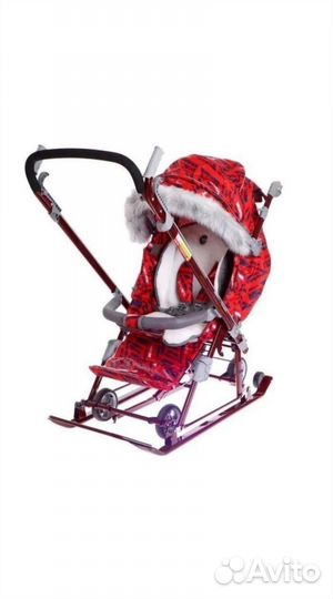 Санки коляска ника 7 8