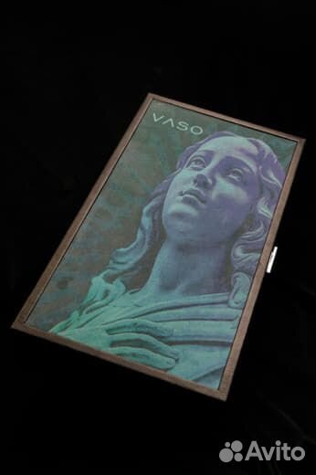 Нарды премиум кожаные