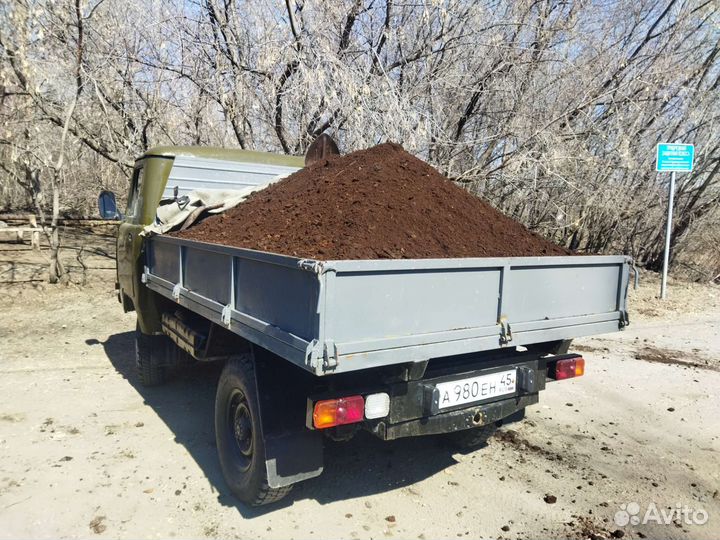 Перегной, песок, земля, дрова