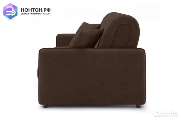 Диван аккордеон Хилтон коричневый