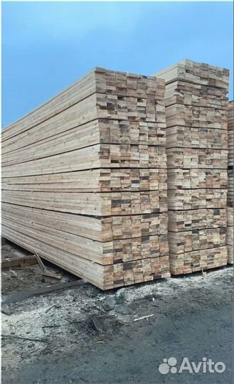 Обрезной брус сосна
