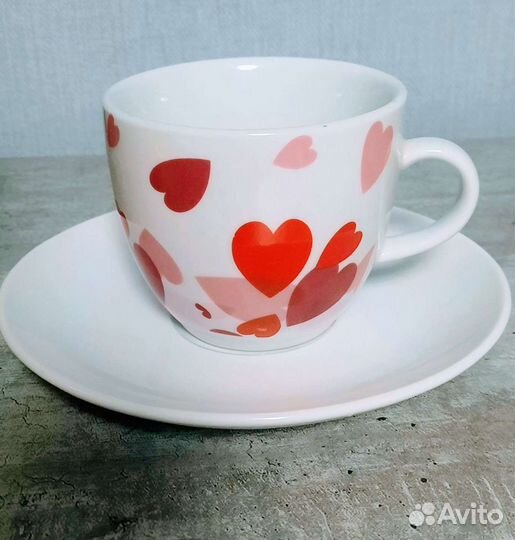 Кофейная чашка с блюдцем