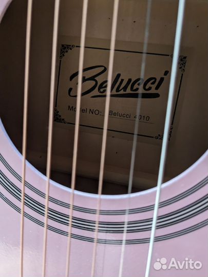Гитара belucci классика с чехлом