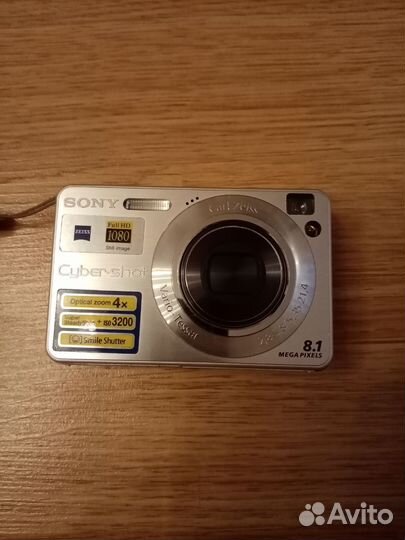 Компактный фотоаппарат sony cyber shot