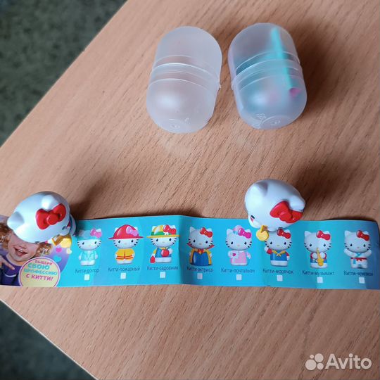 Игрушка-фигурка из шоколадного яйца Hello Kitty