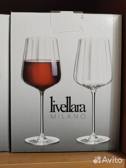 Бокалы для красный вина livellara