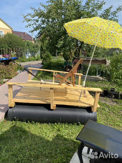 Модульный понтон, (плот на водоем)