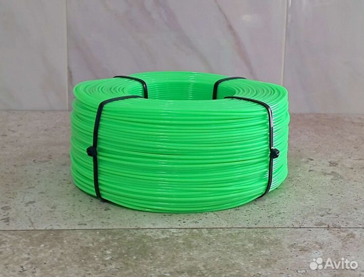 Petg флуоресцентный салатовый бухта 1,75мм