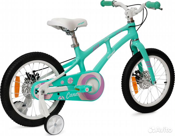 Велосипед Pifagor Candy 16 мятный Kra5