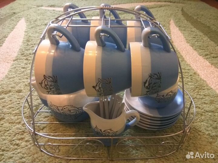 Чайный/кофейный сервиз на 6 персон