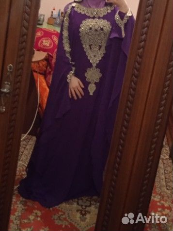 Вечернее платье абая