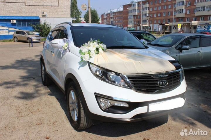 Свадебные украшения на машины